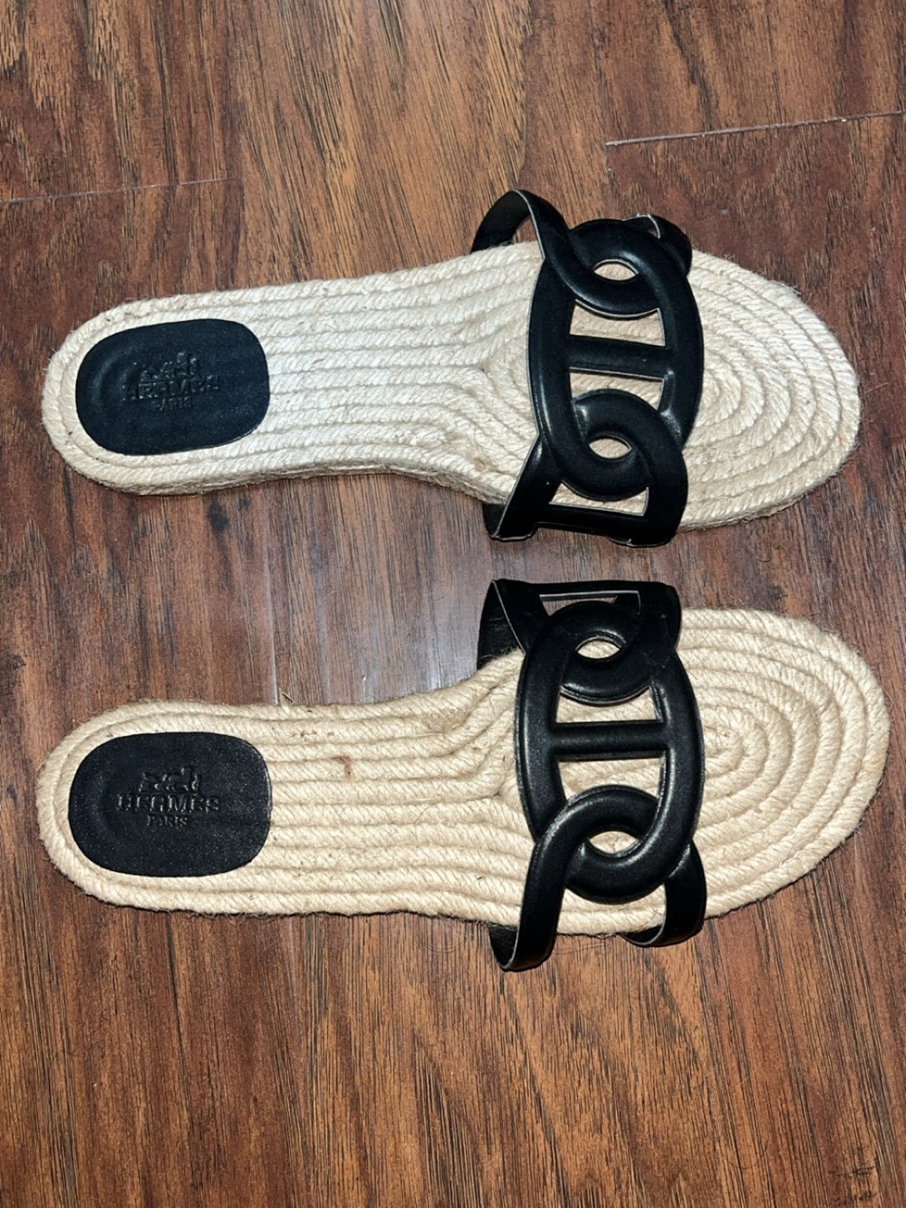 Hermes famosa espadrille sandal